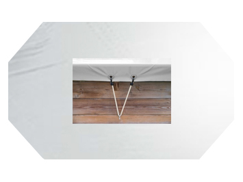 (Winter)-Abdeckung für Holzpool Octo+ 640 oval