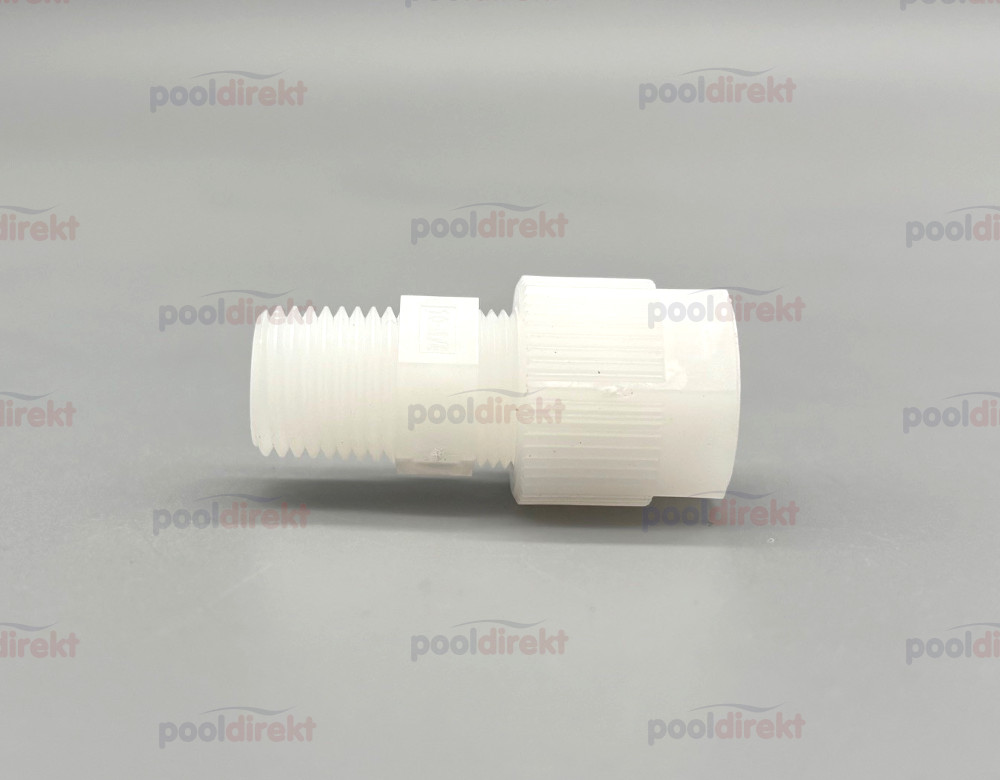 Verschraubung D10-R1/4" PVDF