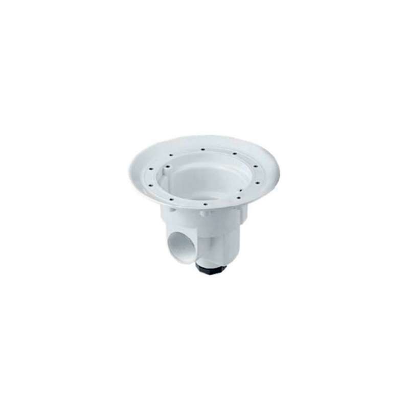 Bodenablauf rund mit versenktem Flansch