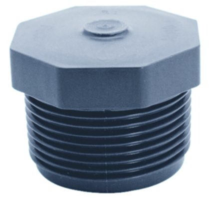 Stopfen mit Außengewinde 1"
