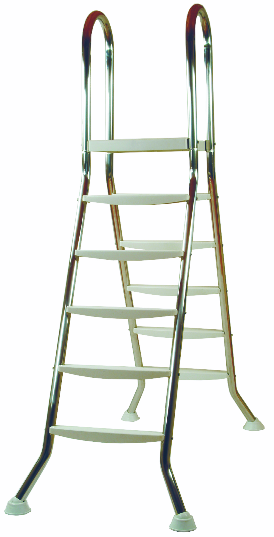 Edelstahl-Aufstellbeckenleiter D 43 V2A