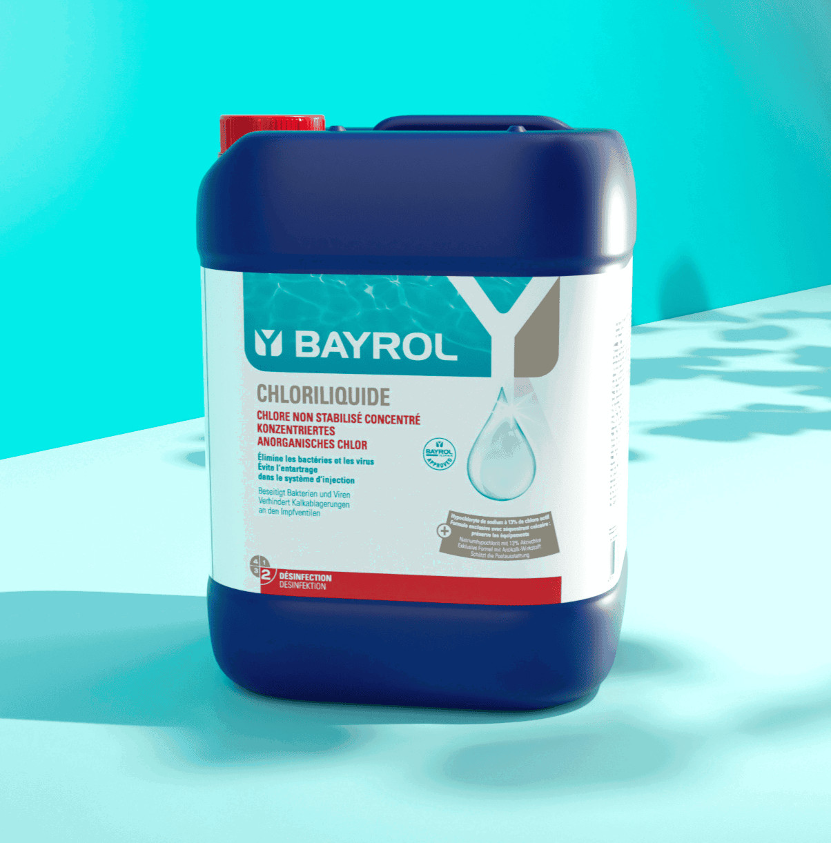 Bayrol Chloriliquide flüssig 20 Liter 25 kg (nur Abholung)