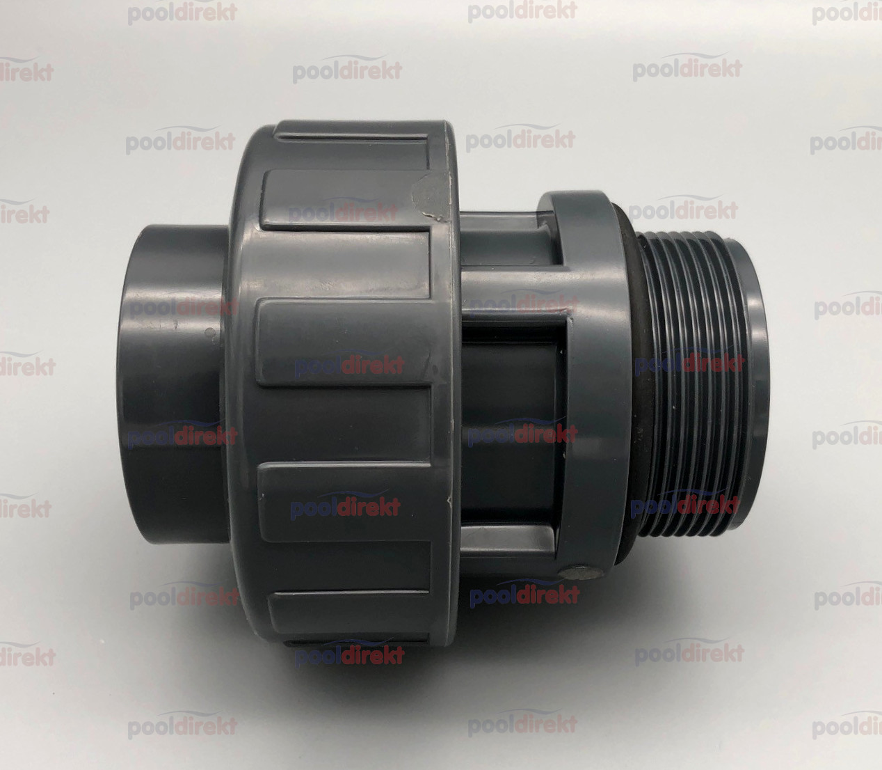 Verschraubung D 50 mm Außengewinde 2" mit O-Ring