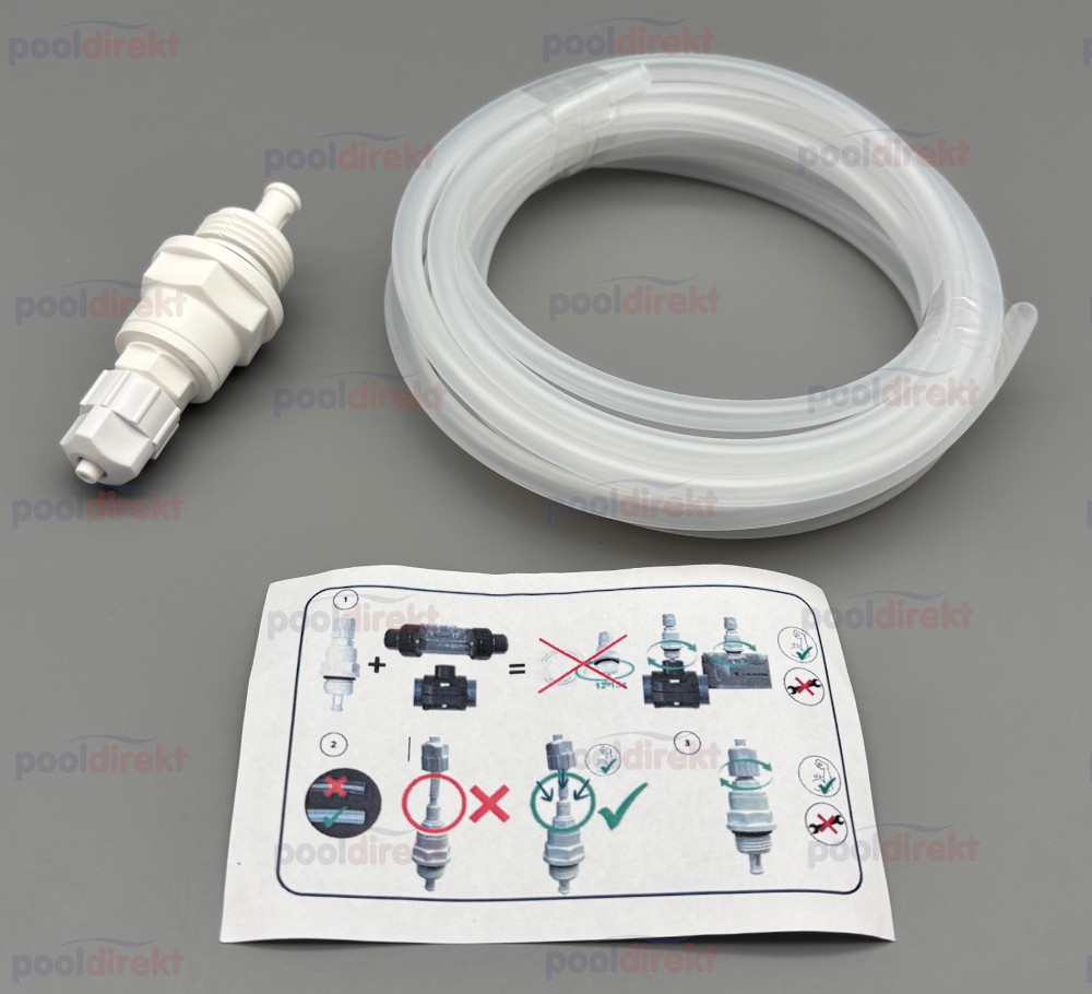 Impfventil mit Druckschlauch für alle Automatic