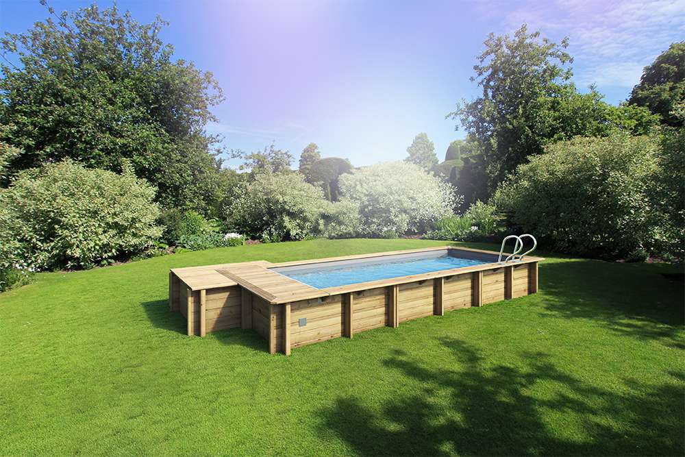 URBAN POOL 6,00 x 2,50 Komplettset UrbanPools Holzpool