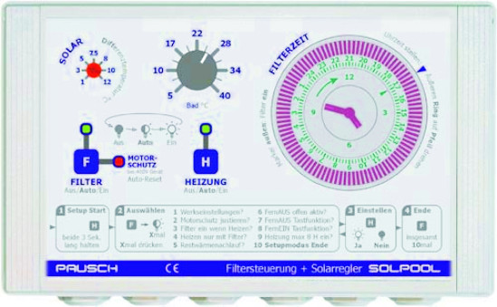 SOLPOOL-400 Solarfiltersteuerung