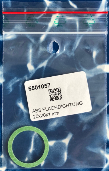 Flachdichtung 25 x 20 x 1
