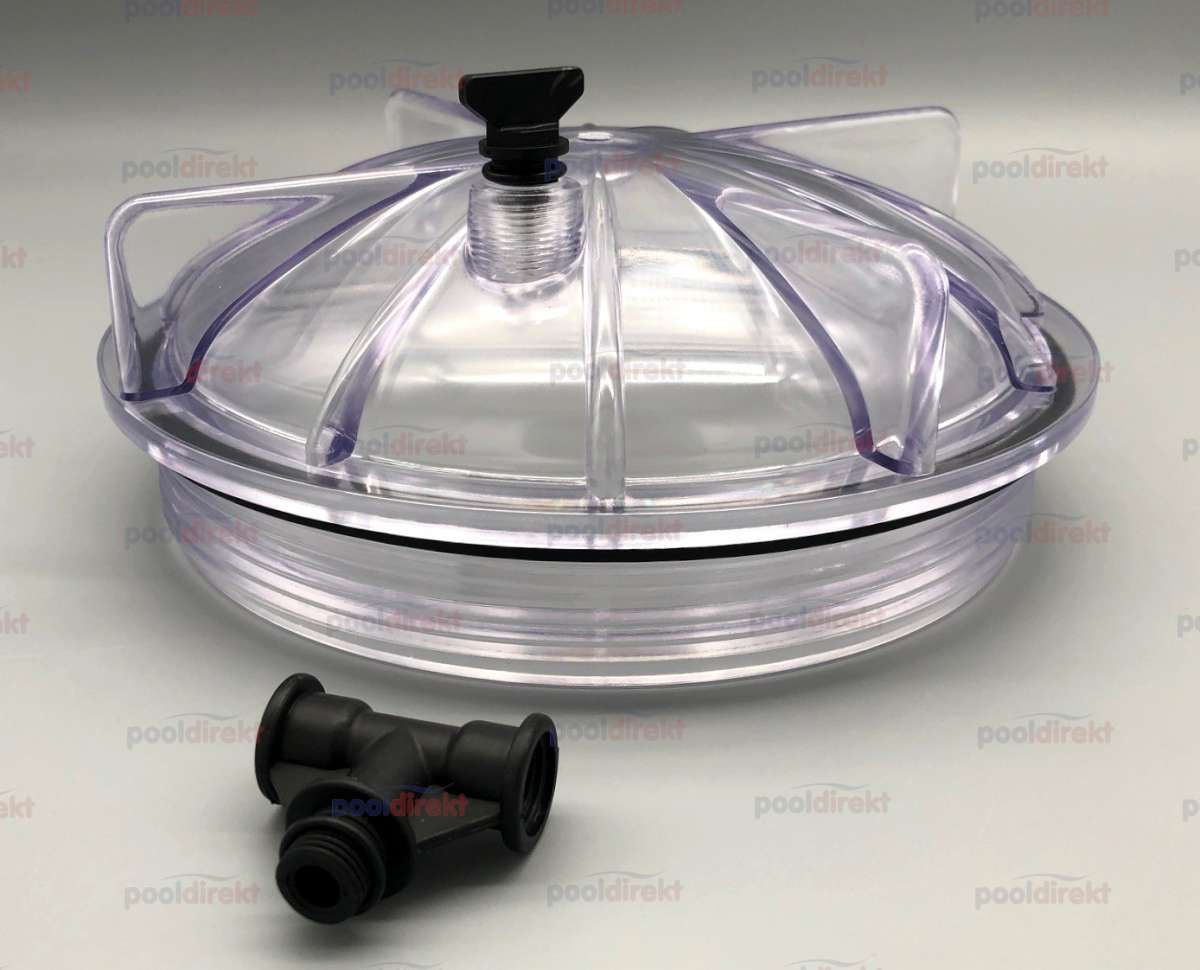 Transparenter Filterdeckel Sandpumpe - Ersatzteil Für Pool Zubehör Langlebig