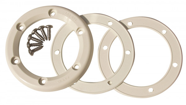 MTS Flanschsatz ABS, signalweiss