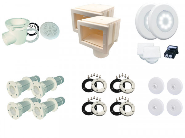 Einbauteile-Set Neptun 8x4