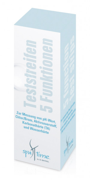 SpaTime Teststreifen – 5 Funktionen