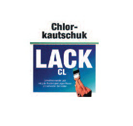 Chlorkautschuklack hellblau