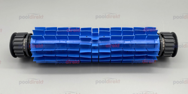 Dolphin Kunststoffbürste blau für S Line hinten mit Lager