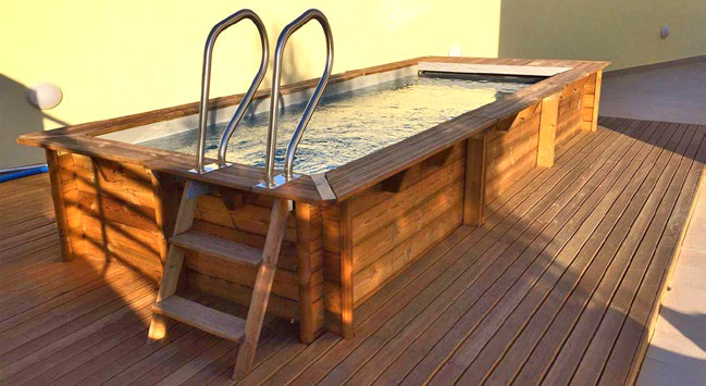 URBAN POOL 6,00 x 2,50 Komplettset | Urban-Pools | Holzpool