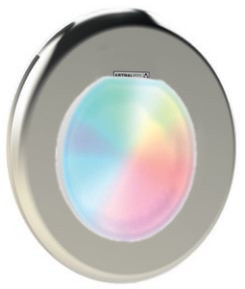 Astral LED komplett Scheinwerfer Lumiplus Flexi Plug&Play RGB - Edelstahl V4A - ohne FB