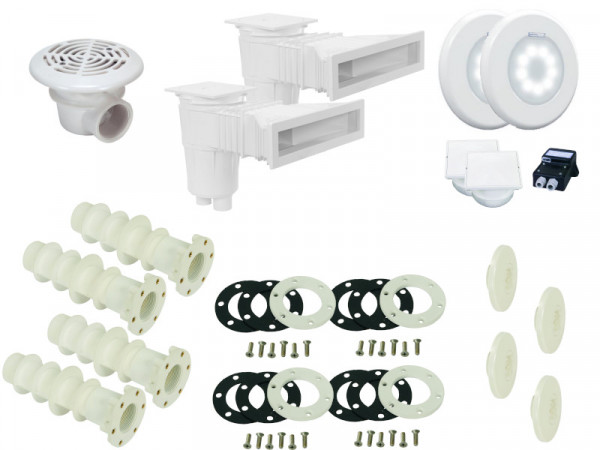 Einbauteile-Set Astral Slim 8x4